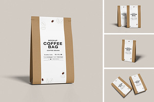 Coffee Bag Mockup, an Advertising Mockup by swsi-studio