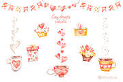 Cozy Valentines Day. Lovely bears, an Animal Illustration by UlitkaStudio (Thumbnail 10 of 20)