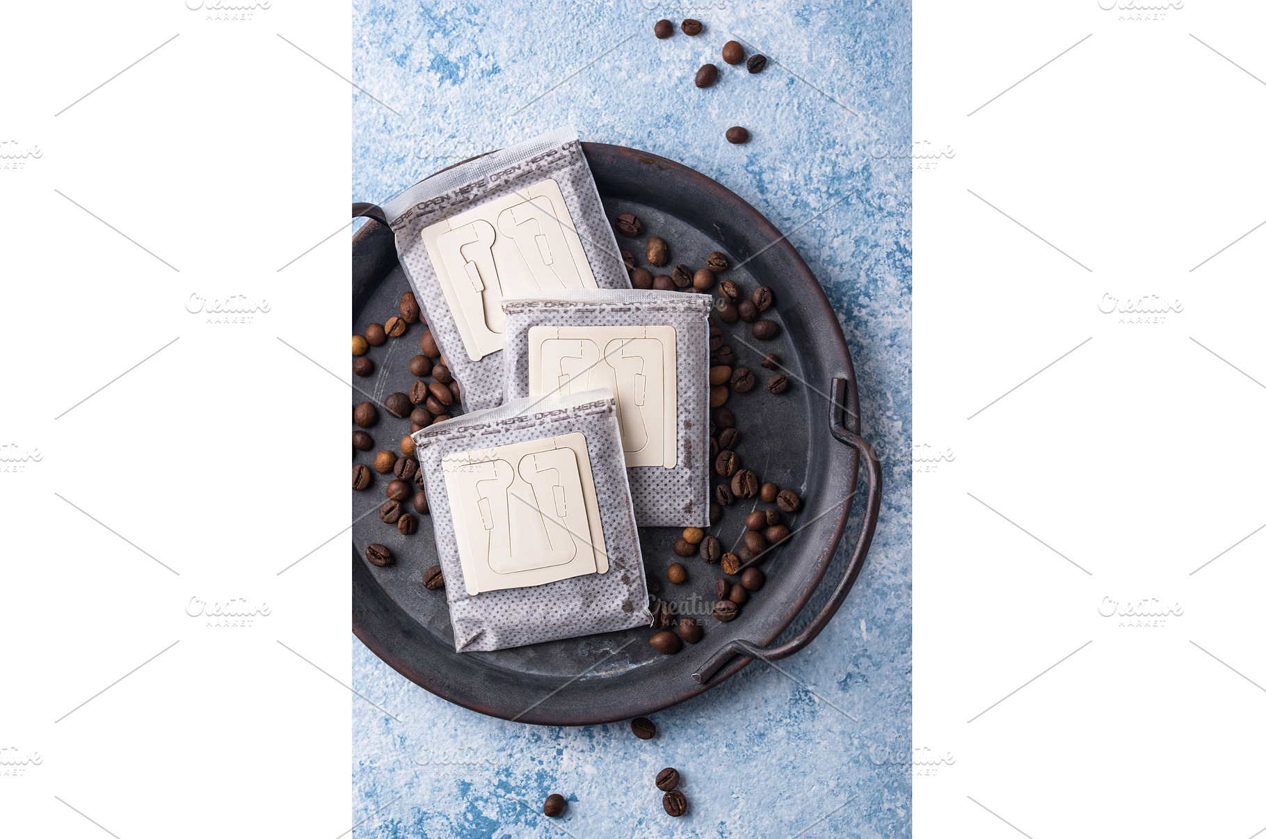 Close-up of drip coffee paper bag, a Food & Drink Photo by Yulia Furman