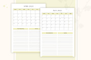 Monthly Planner, a Stationery Template by CreativeBundlex (Thumbnail 2 of 4)