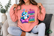 Sparkly Narwhal Rainbow PNG, a Seasonal Illustration by Craft Nest (Thumbnail 3 of 5)