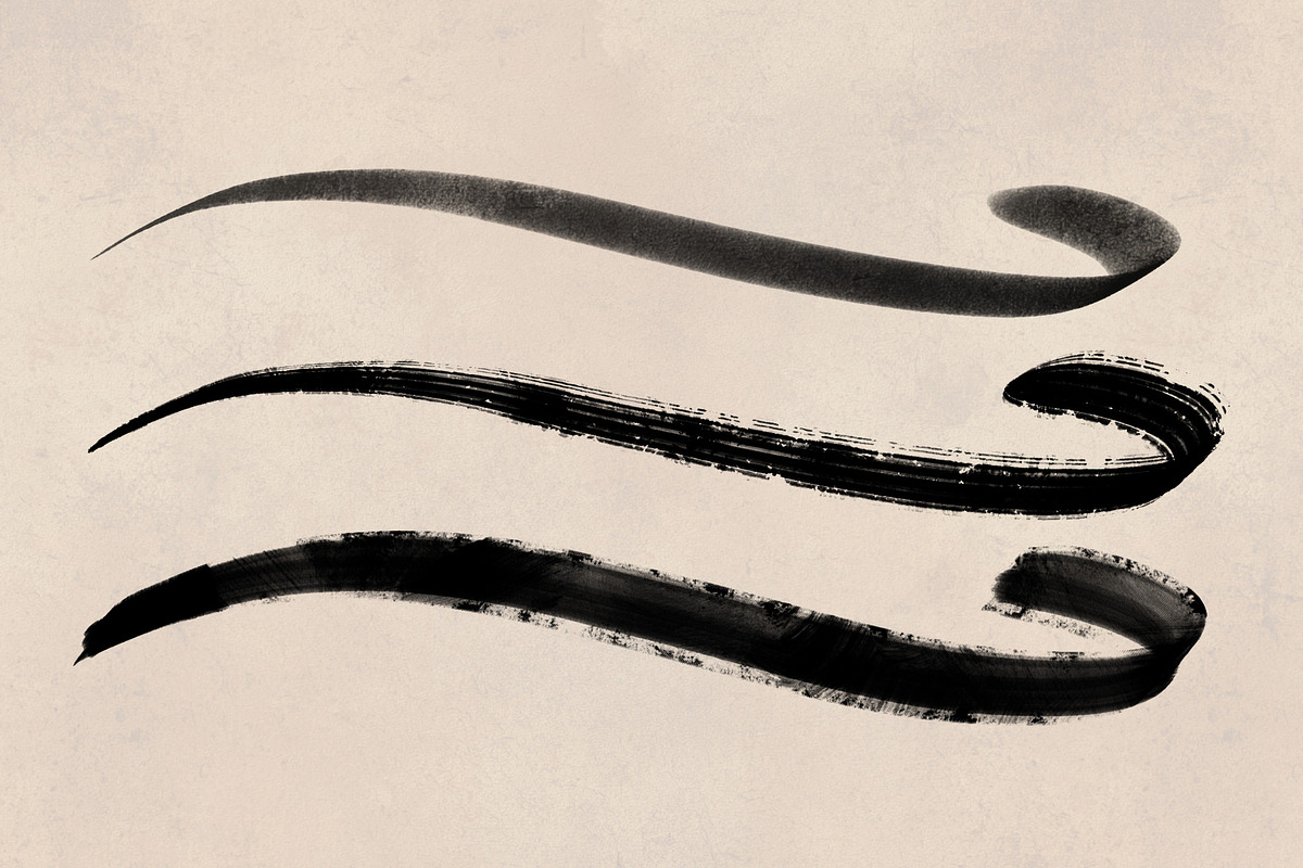 Calligraphy Brush Set, a Brush Add-On by Zsolt Kosa Art (Photo 3 of 6)