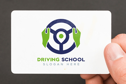 Drive School Logo vector Template