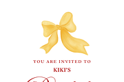 Whimsical Butter Yellow Bows clipart, a Decorative Illustration by Oleksandra Illustrates (Thumbnail 12 of 13)