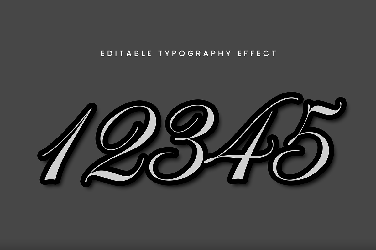 Scroll Script Text Effect preview 2