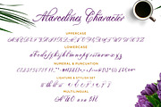 Marcellines a Calligraphy font, a Script Font by Javatype Studio (Thumbnail 9 of 10)