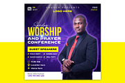 Professional Church Poster Template, a Social Media Template by Triple M Graphics (Thumbnail 4 of 4)