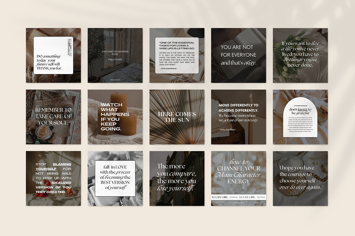 Aesthetic Instagram Quotes Canva, a Social Media Template by Fallon Gerst (Photo 9 of 10)