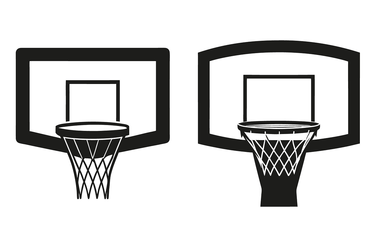 Basketball hoops Vectors, an Object Graphic by Billah Hub