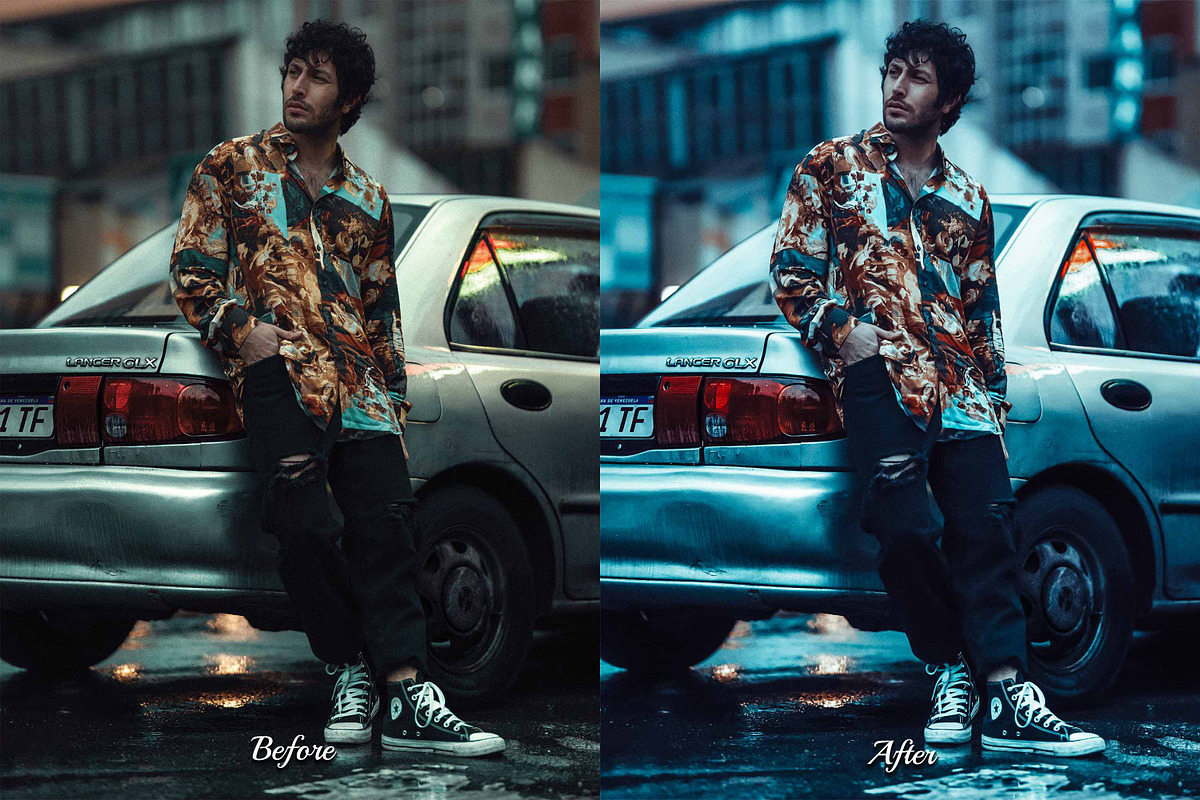 35 Night City Photoshop Action & LUT, an Action Add-On by 3Motional (Photo 7 of 10)