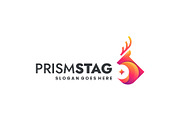 Modern Gradient Deer Colorful Logo, a Branding & Logo Template by Artnivora.Std (Thumbnail 2 of 5)