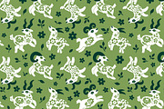 Folk Art Goats, an Animal Illustration by PenguinHouse (Thumbnail 8 of 9)
