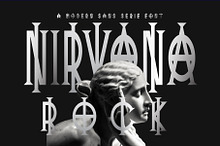 Nirvana Rock - Sans Serif Font