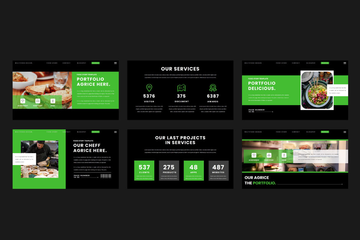 Agrice Google Slide Template, a Presentation Template by slidenotion (Photo 3 of 7)