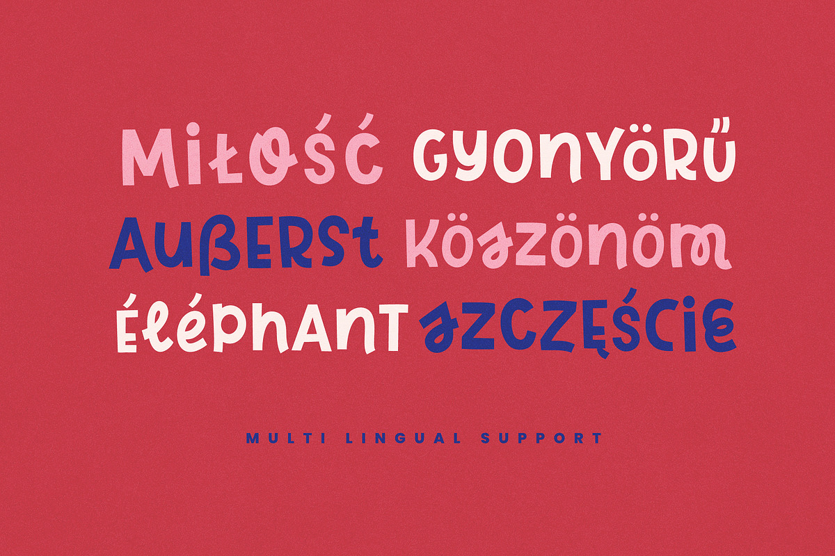 Pieno | Bold Playful Display Font, a Font by Point and Poem (Photo 7 of 12)