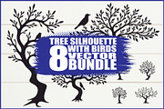 Birds on Tree SVG Cutting Files, an Illustration by jahid234 (Thumbnail 1 of 8)
