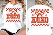 Retro Xoxo Coquette Valentines Desig, an Illustration by Libby Wishes (Thumbnail 1 of 7)