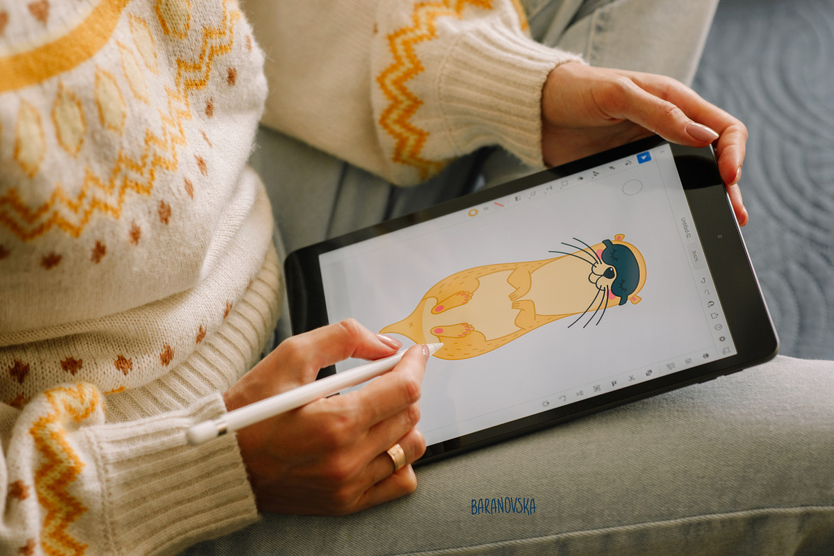 Sleeping animals. Posters & patterns, an Animal Illustration by Baranovska (Photo 6 of 7)