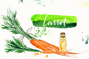 Vegetables. Watercolor clipart., an Illustration by LABFcreations (Thumbnail 3 of 11)