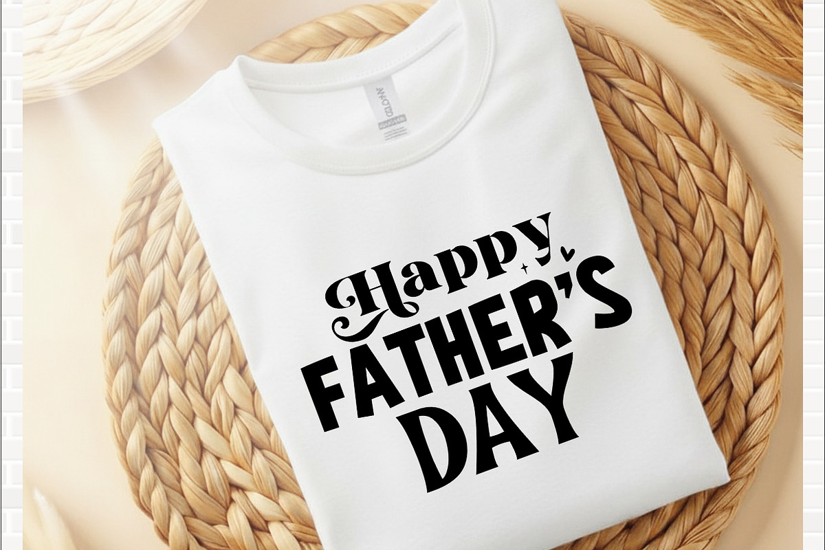Happy Father's Day T shirt Design, a Graphic by crative8112 (Photo 1 of 3)