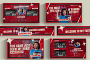 Gamer Reaction Youtube & Canva, a Social Media Template by Attype (Thumbnail 5 of 5)