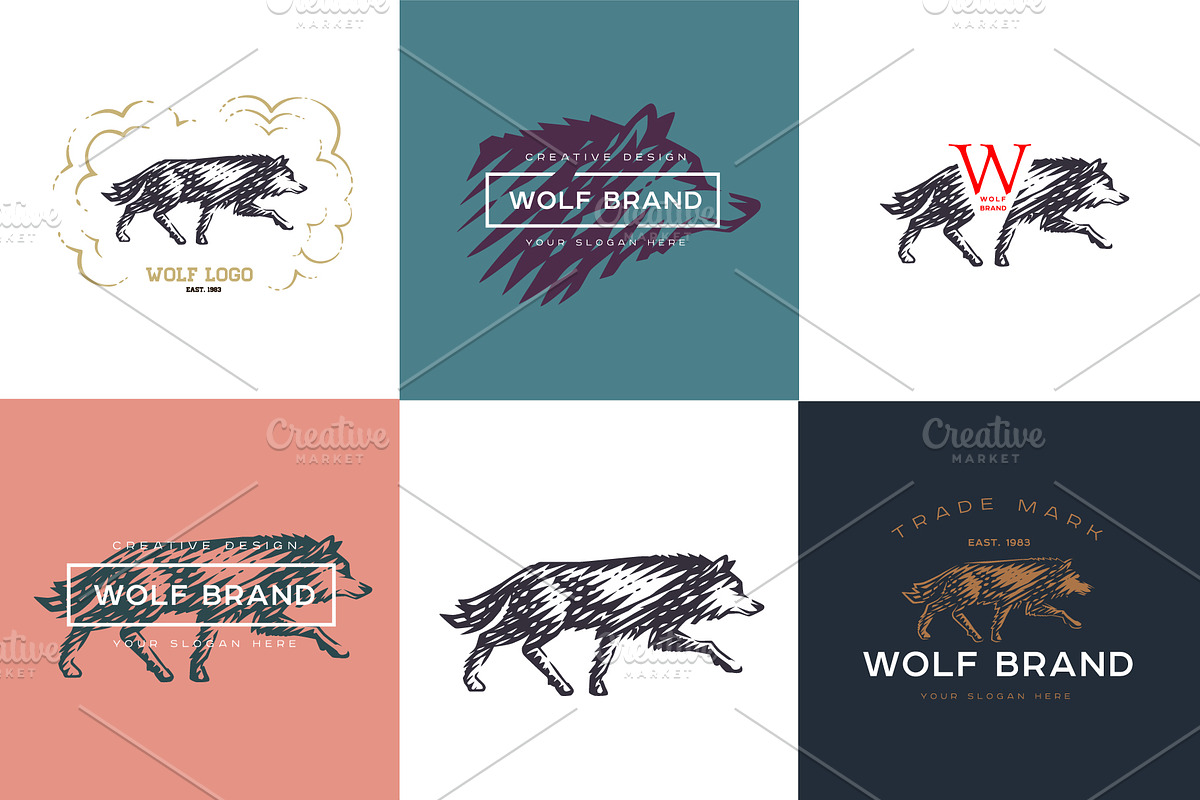 Wolf logo, a Branding & Logo Template by DOBROGRAPH (Photo 2 of 4)
