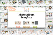 3 in 1 / Photo Album Template Bundle, a Stationery Template by ArealPro (Thumbnail 5 of 10)