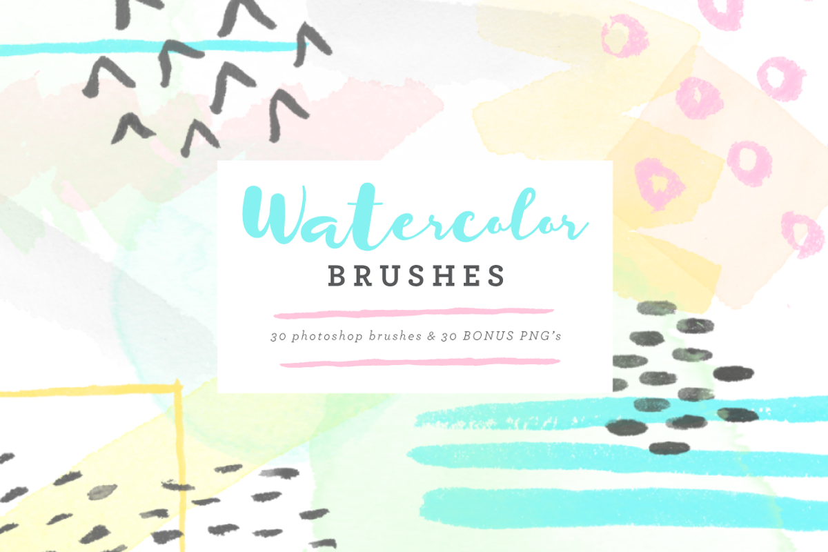 Watercolor Brushes, a Brush Add-On by Sugar and Ink (Photo 1 of 3)