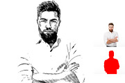 Vector Trace Photoshop Action, an Action Add-On by Photoshop Action (Thumbnail 6 of 13)