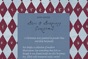 Hand-Painted Blue Burgundy Christmas, an Object Graphic by Lana Elanor (Thumbnail 6 of 24)