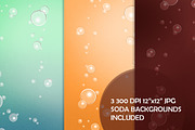 Refreshing Drinks Graphics Set, a Food Illustration by Dapper Dudell (Thumbnail 3 of 3)