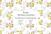 Floral Pattern Collection, a Pattern Graphic by Ann Bright (Thumbnail 4 of 16)
