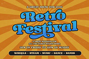 York village - Retro Display Font, a Serif Font by Letterhend Studio (Thumbnail 7 of 9)
