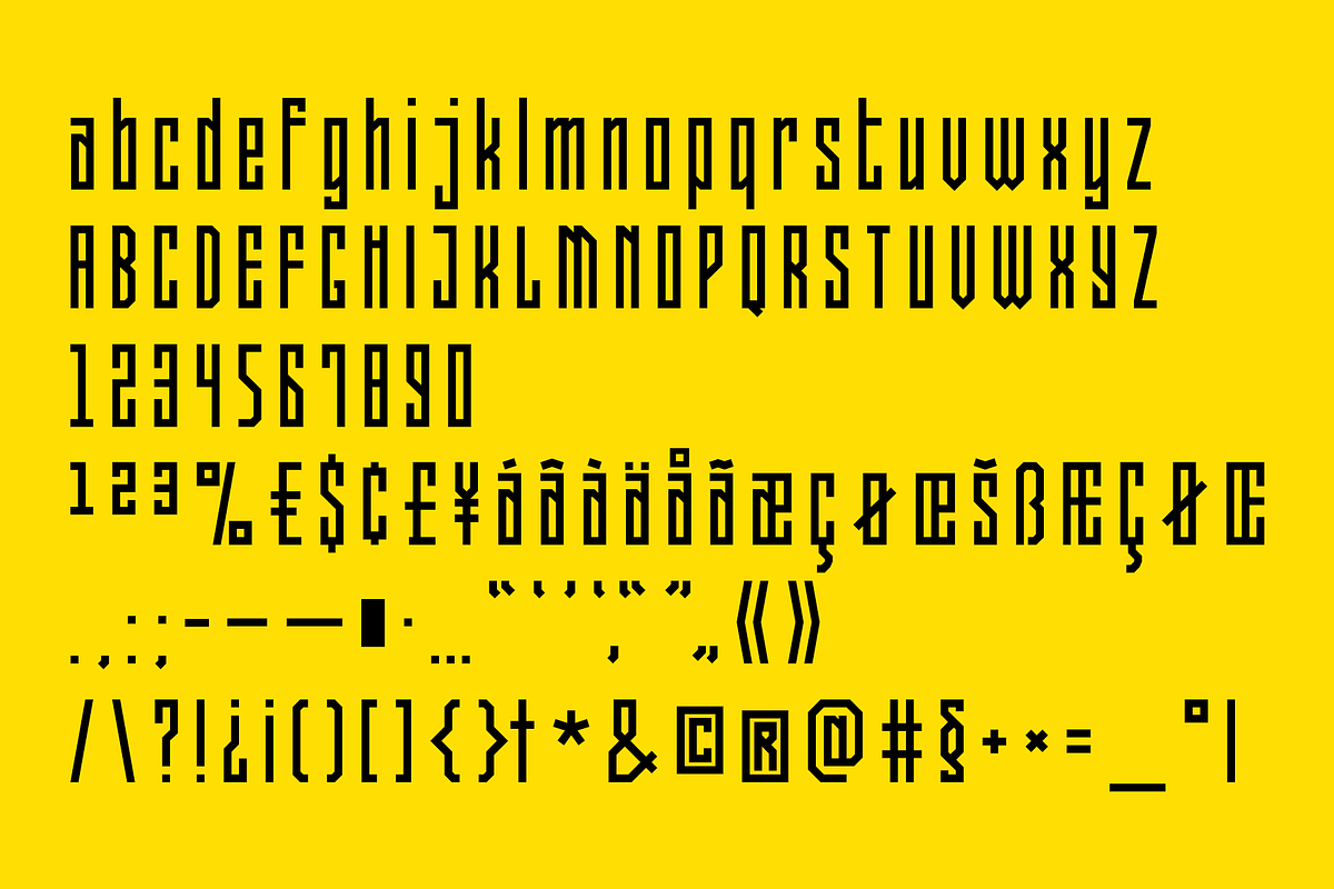 Delirante Font Family preview 3