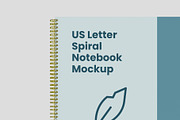 US Letter Spiral Notebook Mockup, a Books & Magazine Mockup by Illusiongraphic (Thumbnail 28 of 32)