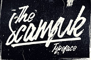 Scamfuk Typeface, a Script Font by Ian Irwanwismoyo (Thumbnail 1 of 3)