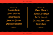 Backtimes - Vintage Display Font, a Font by Hanstype.com (Thumbnail 4 of 9)