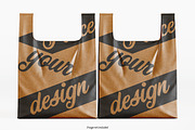 Brown Plastic bag mokcup bundles, a Packaging Mockup by Ambo Ampeng (Thumbnail 6 of 19)