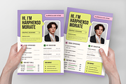 Creative CV Resume, a Resume Template by Annora Studio (Thumbnail 2 of 6)