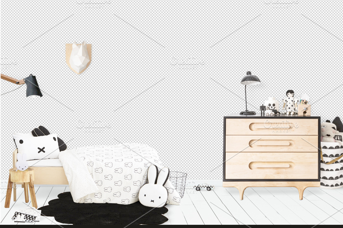 Kids Room Wall/Frame Mock Up 27, a Print Template by Whimsicality (Photo 5 of 6)