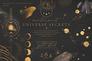 Universe Secrets Illustration Bundle, an Illustration by CarmineType (Thumbnail 1 of 17)