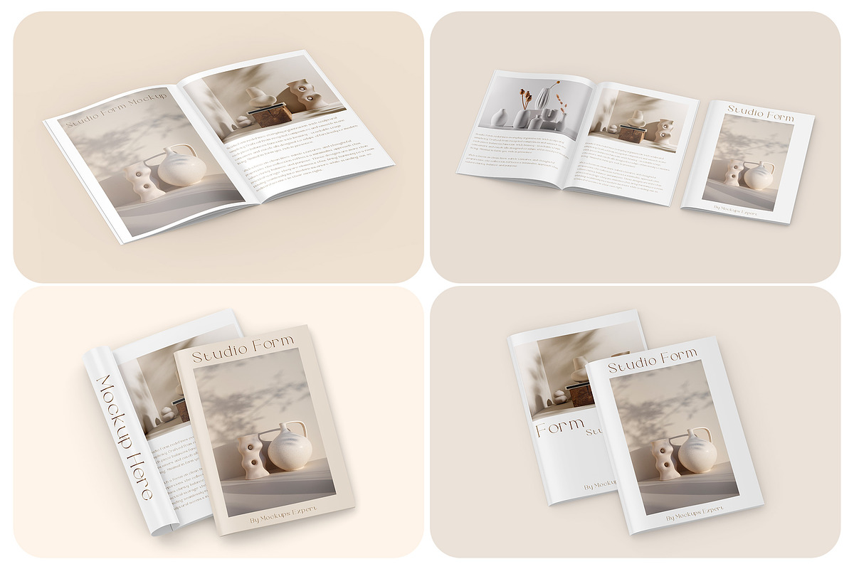 Magazine Mockups, a Product Mockup by Mockups Expert (Photo 1 of 5)