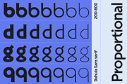 Dahuia - Sans Serif Font, a Sans Serif Font by Concepta Digital (Thumbnail 10 of 11)