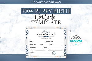 Breeder Birth Forms, a Print Template by Snapybiz