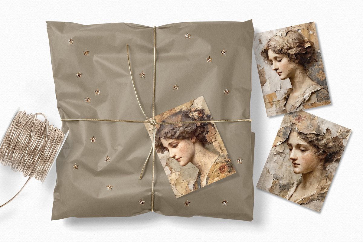 Faded Portraits, a Decorative Illustration by rileyBgraphics (Photo 5 of 7)