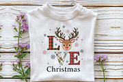 Love Christmas PNG Sublimation, an Illustration by Libby Wishes (Thumbnail 3 of 5)