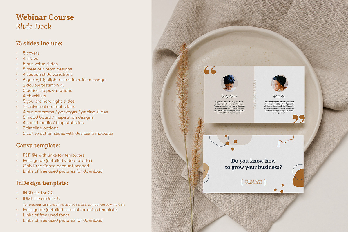 4 in 1 Course Creator Super Bundle K, a Magazine Template by Mirazz (Photo 5 of 44)