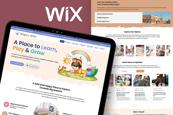 Kids - Wix Studio Website Template preview 6