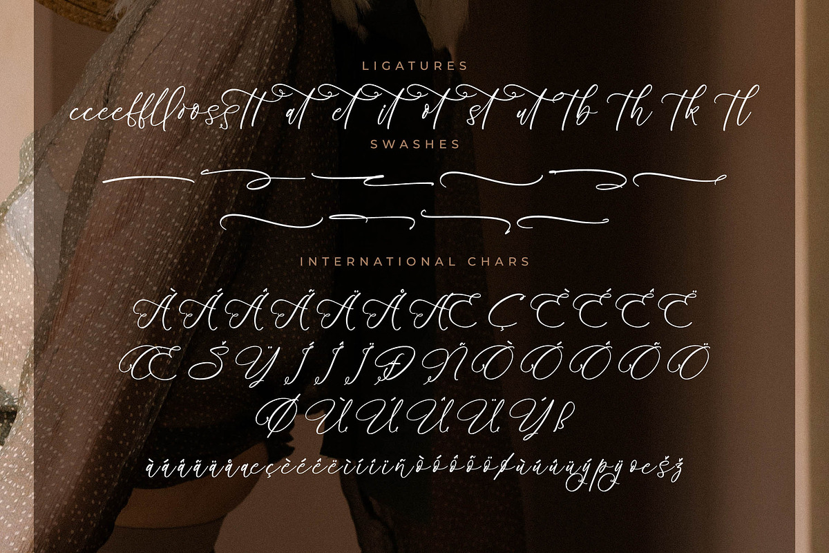 Benthany Amourty Modern Calligraphy, a Script Font by Letterena Studios Script (Photo 14 of 15)