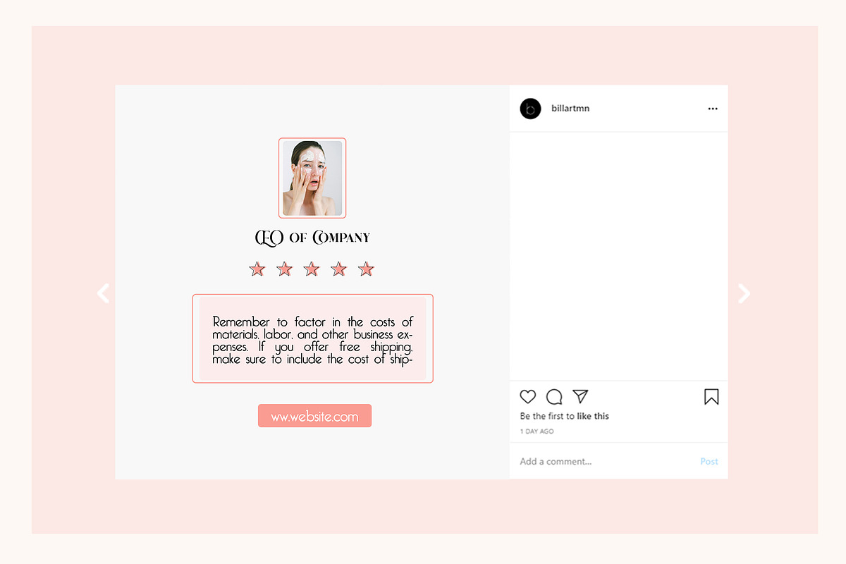 Insta Creator for Coach PS CANVA, a Social Media Template by goodesign (Photo 3 of 19)